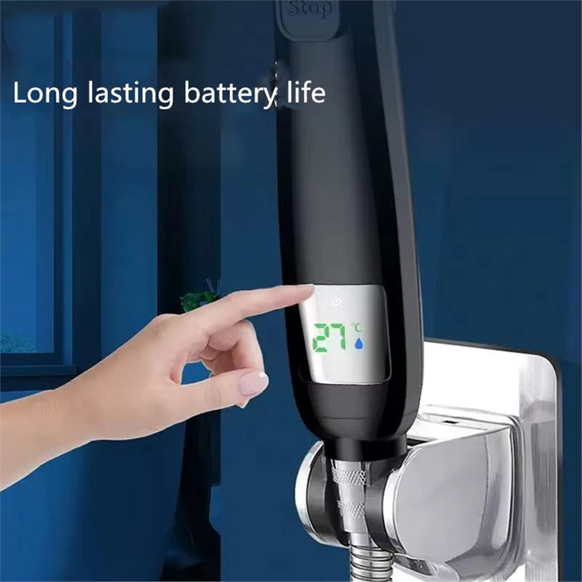 High Pressure Shower Head Handheld - *AA99Z رأس دش الحمام المحمول بالضغط