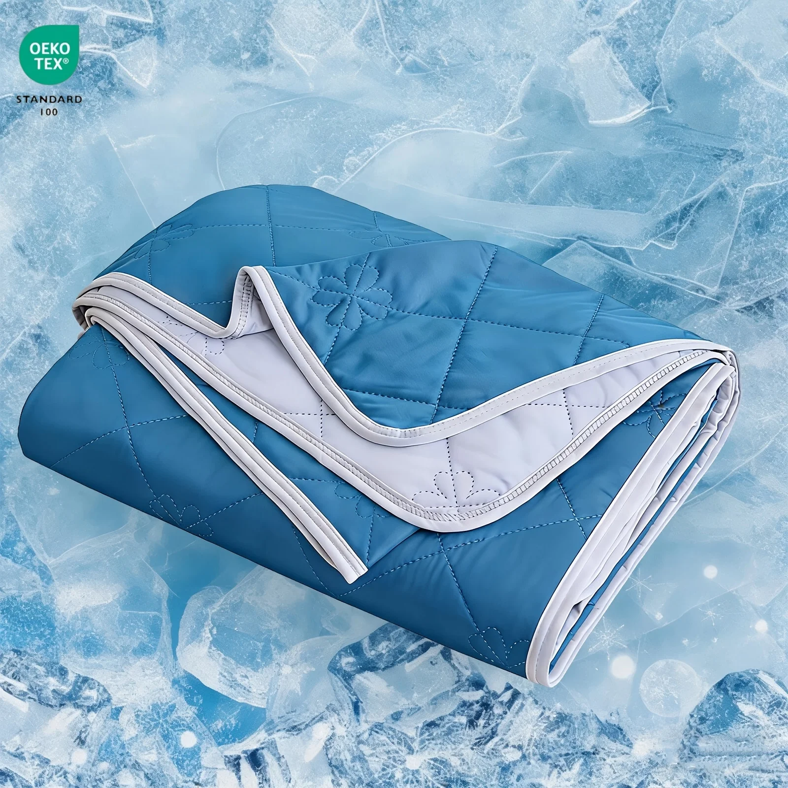 Cooling Blanket Hot Sleepers - بطانية تبريد فائقة الراحة للنوم في