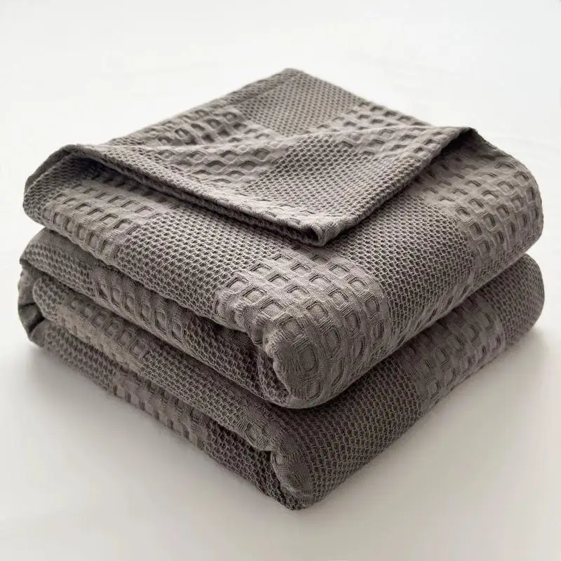 Muslin Cotton Bedspread - WASART بطانية صيفية من القطن والموسلين،