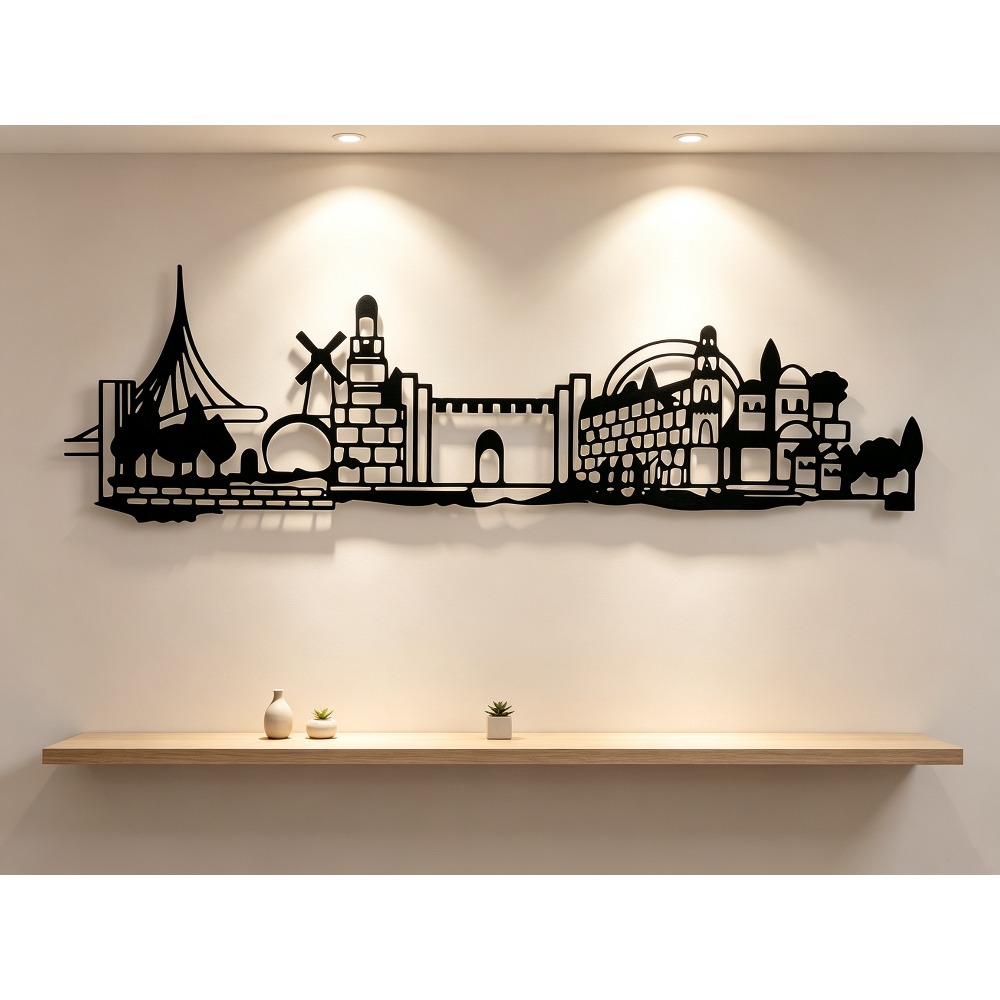Home Decor - ديكور جداري معدني من CIFBUY بتصميم