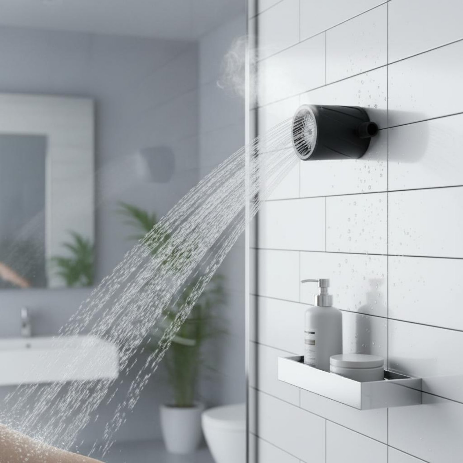 High Pressure Shower Head Handheld - رأس دش محمول باليد مُحسّن عالي