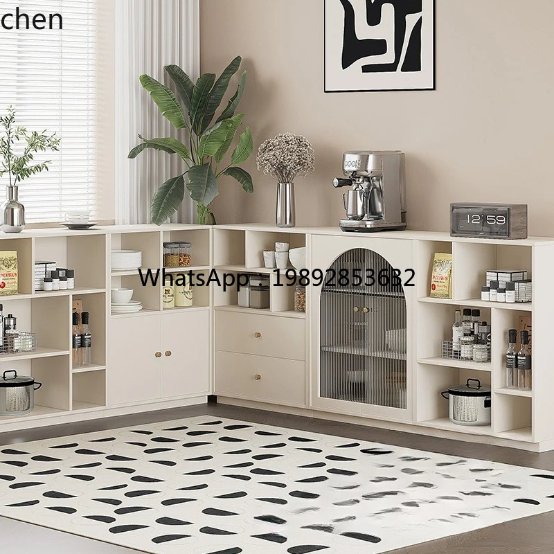 Kitchen - خزانة جانبية للمطبخ i7 كريم ويند