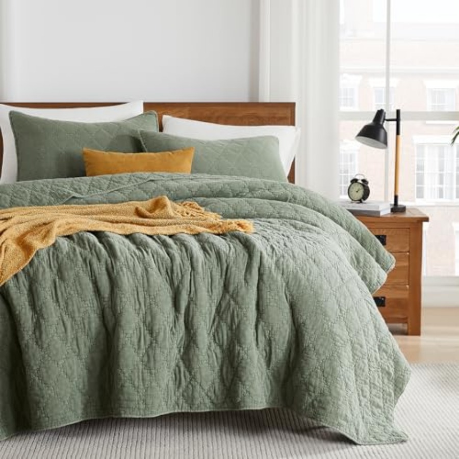 Muslin Cotton Bedspread - طقم لحاف بمقاسات مختلفة، غطاء من