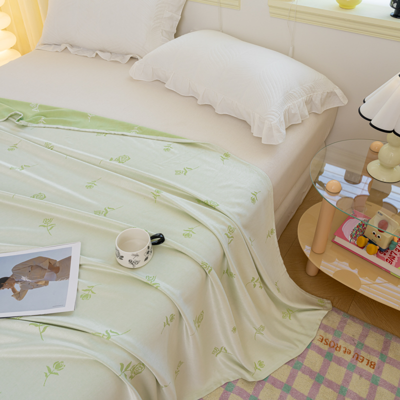 Cooling Blanket Hot Sleepers - بطانية تبريد من الخيزران بنسبة 100%
