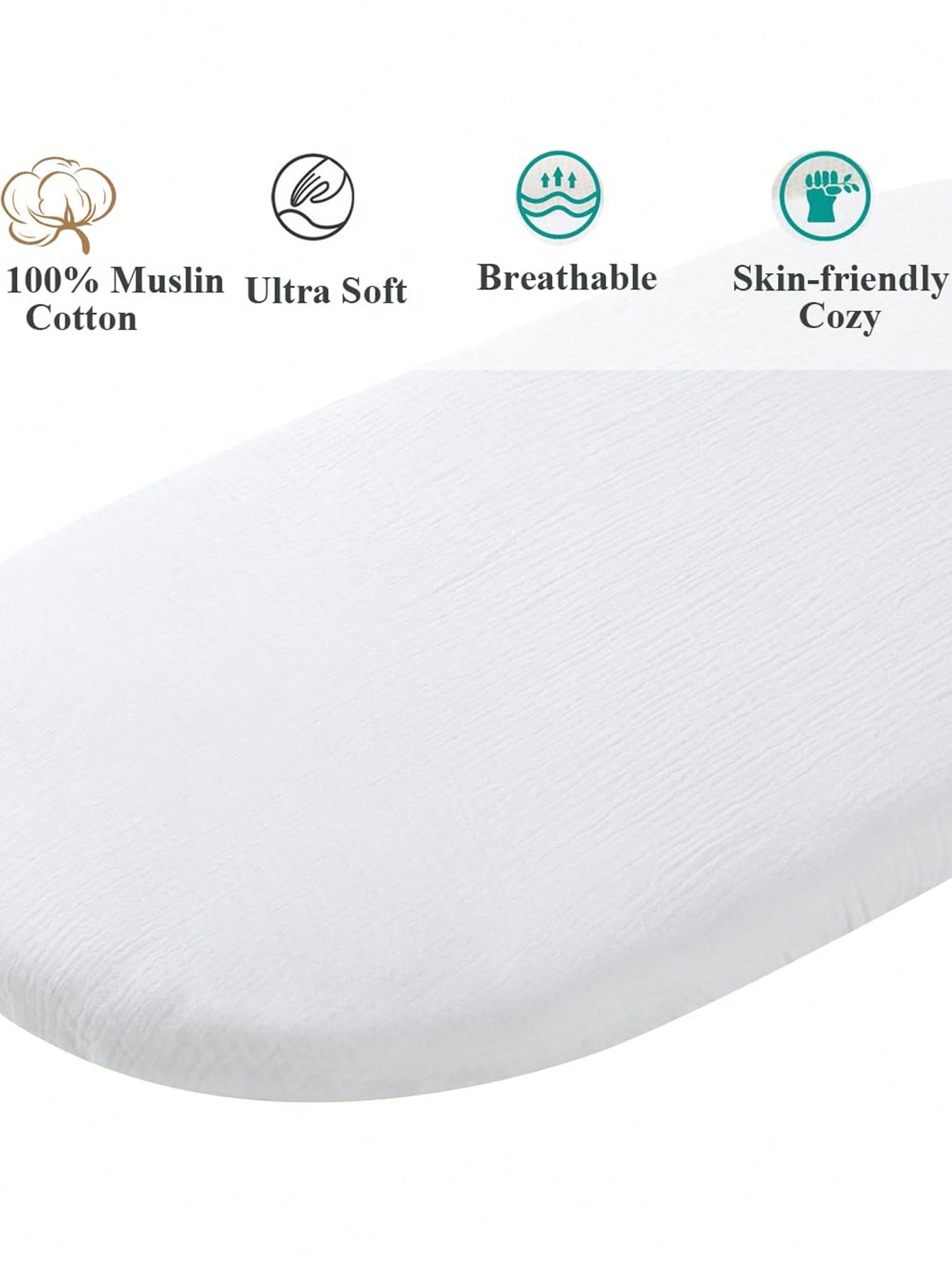 2 حزمة غطاء وسادة تغيير الموسل - مراجعة Muslin Cotton Bedspread وسعره