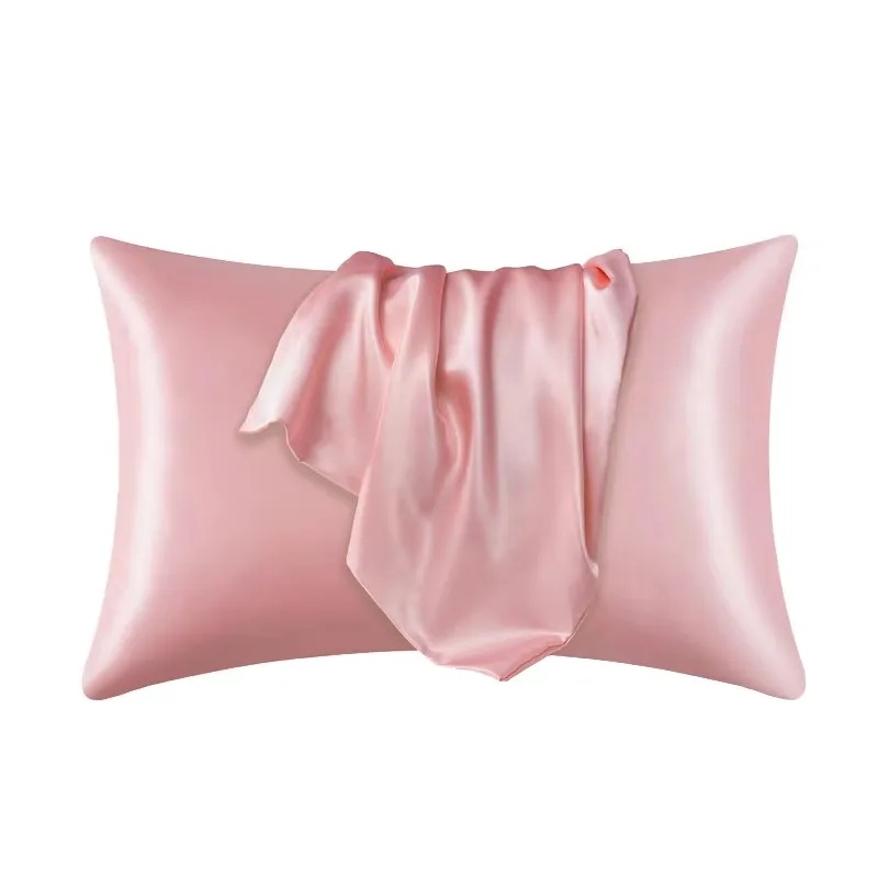 غطاء وسادة من الساتان الحريري  - مراجعة Satin Silk Pillowcase Hair Skin وسعره