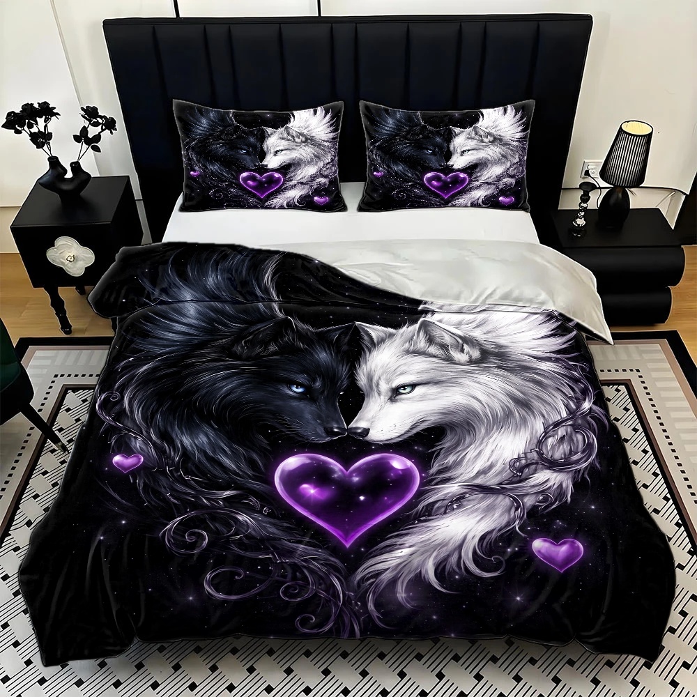 طقم غطاء لحاف ثلاثي القطع بتصم - مراجعة Duvet Cover Sets With Zipper وسعره