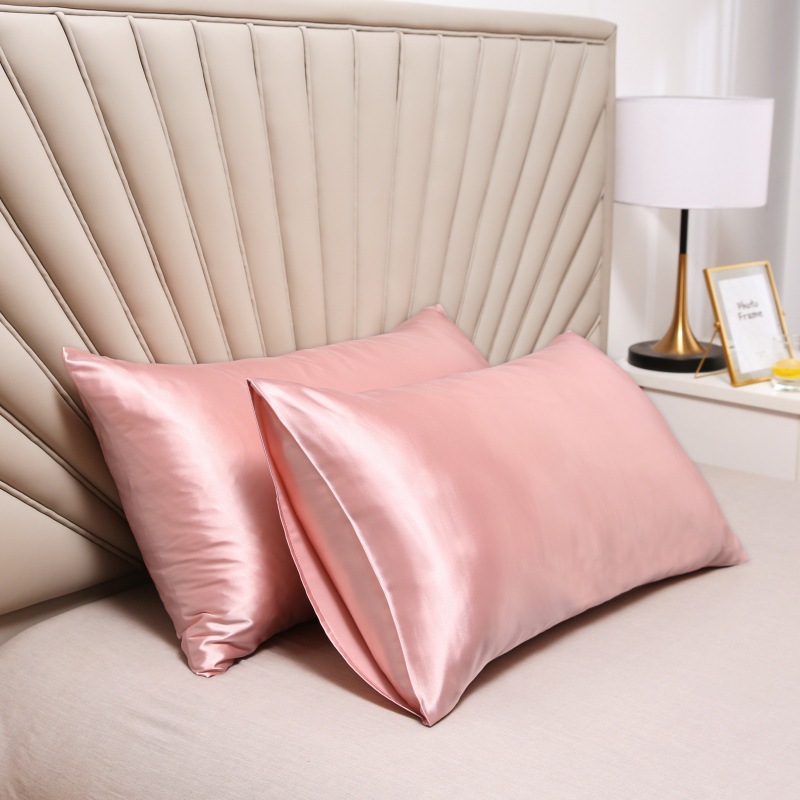 غطاء وسادة من الساتان الحريري  - مراجعة Satin Silk Pillowcase Hair Skin وسعره