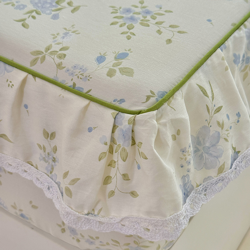 ملاءة سرير قطنية 100% مزخرفة ب - مراجعة Fitted Bed Sheets Deep Pocket وسعره