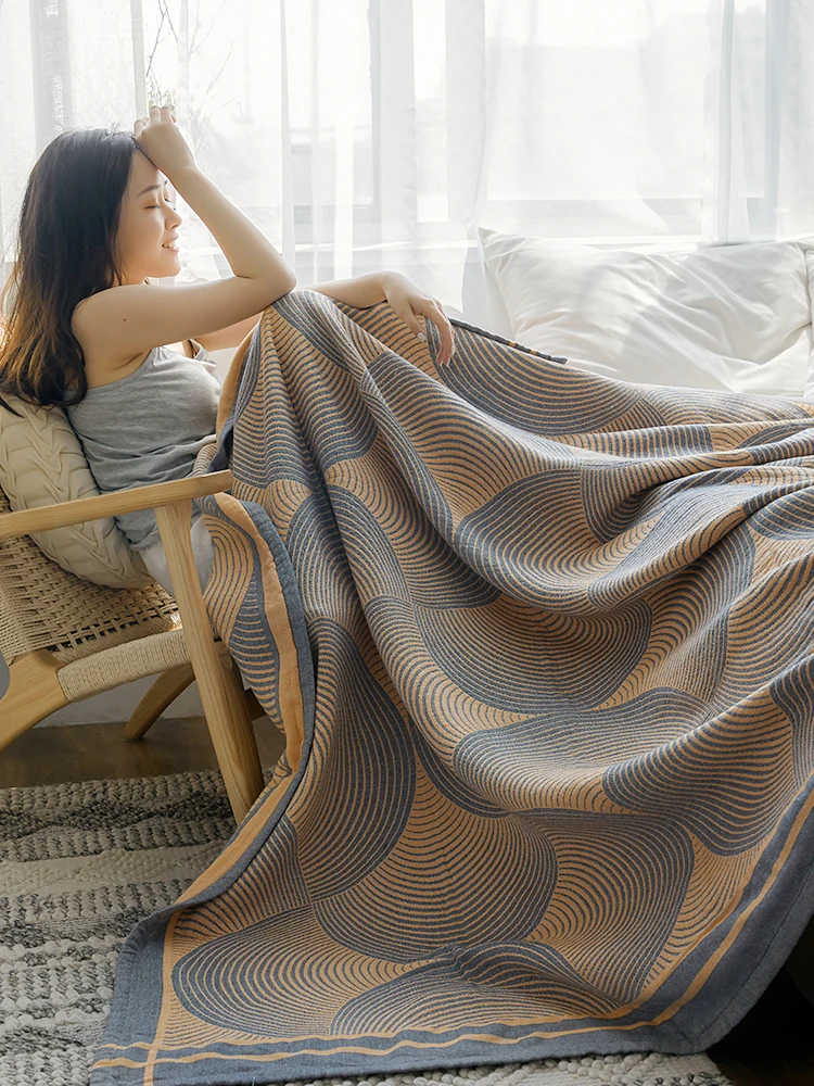 لحاف سرير مزدوج صيفي من القطن  - مراجعة Muslin Cotton Bedspread وسعره