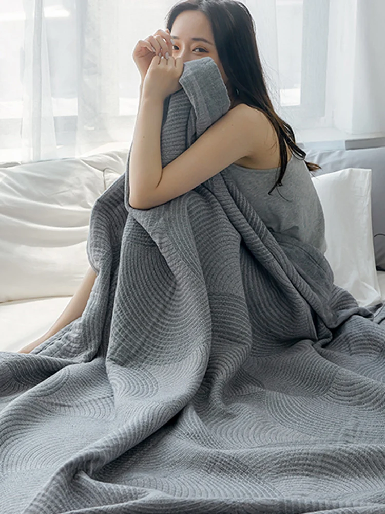 لحاف سرير مزدوج صيفي من القطن  - مراجعة Muslin Cotton Bedspread وسعره
