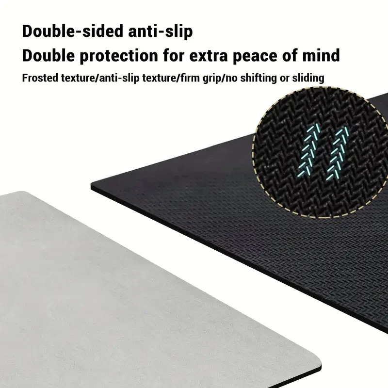 سجادة حمام من الدياتوميت من في - مراجعة Quick Dry Diatomite Bath Mat وسعره