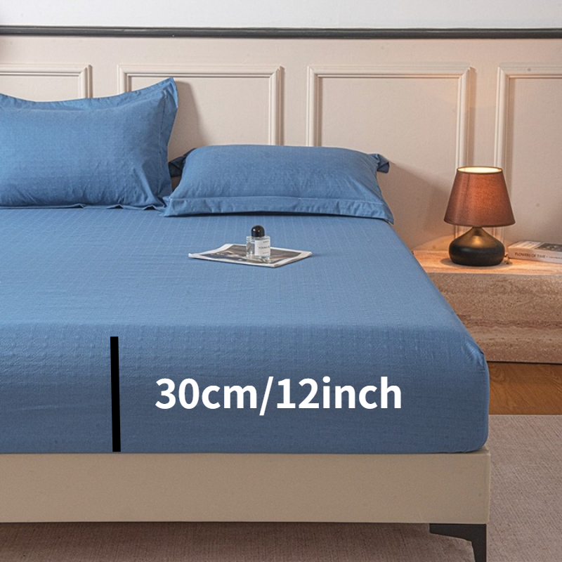 ملاءة سرير جديدة منقوشة من الأ - مراجعة Fitted Bed Sheets Deep Pocket وسعره