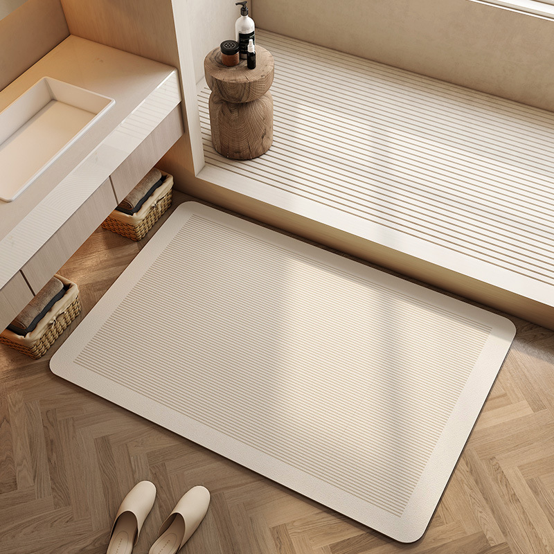سجادة حمام من الدياتوميت فائقة - مراجعة Quick Dry Diatomite Bath Mat وسعره