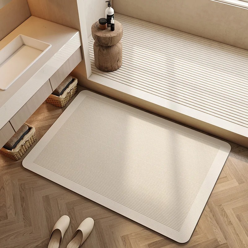 سجادة أرضية للحمام من الدياتوم - مراجعة Quick Dry Diatomite Bath Mat وسعره