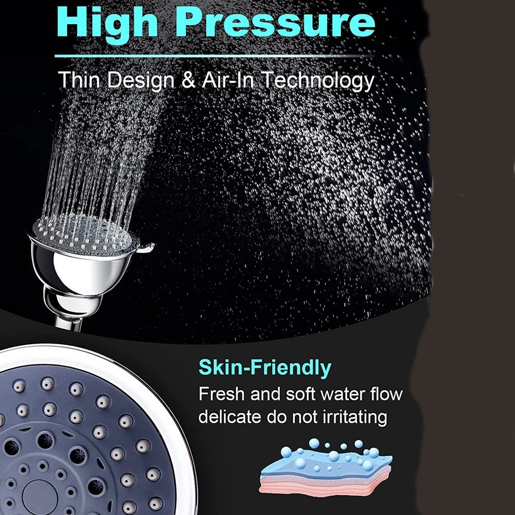 رأس دش محمول عالي الضغط قابل ل - مراجعة High Pressure Shower Head Handheld وسعره