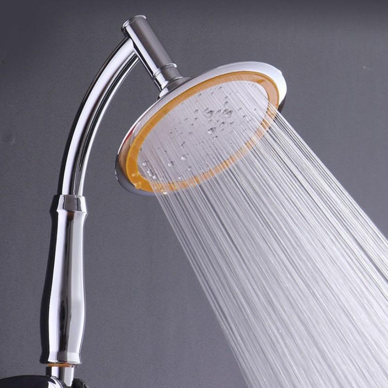 رأس دش حمام يدوي كبير بقطر 6 ب - مراجعة High Pressure Shower Head Handheld وسعره