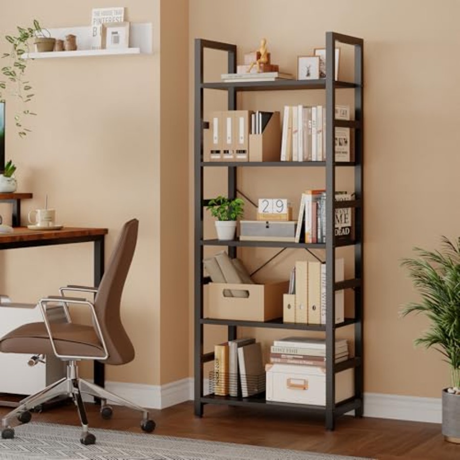 رف كتب بخمس طبقات، خزانة كتب ط - مراجعة Storage & Organization وسعره