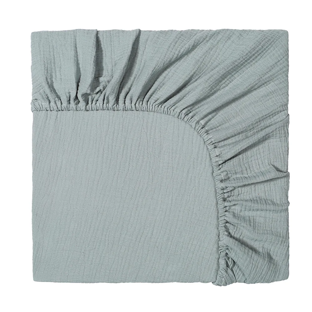 اسم شخصي القطن المجهزة ورقة سر - مراجعة Muslin Cotton Bedspread وسعره