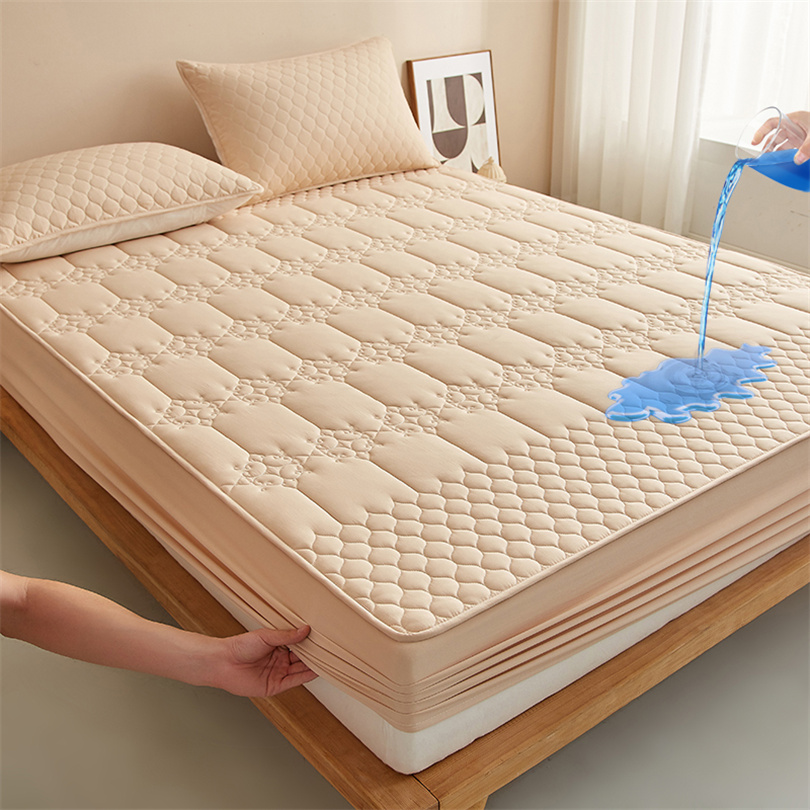 100% واقي مرتبة مقاوم للماء تن - مراجعة Waterproof Mattress Protector Breathable وسعره
