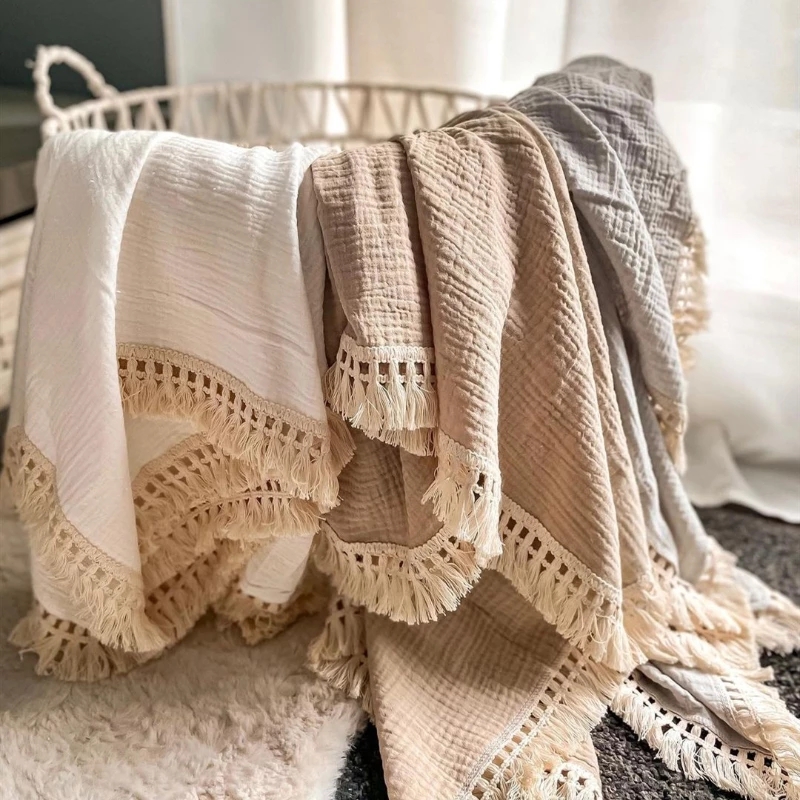 قماط قطني رقيق لحديثي الولادة, - مراجعة Muslin Cotton Bedspread وسعره