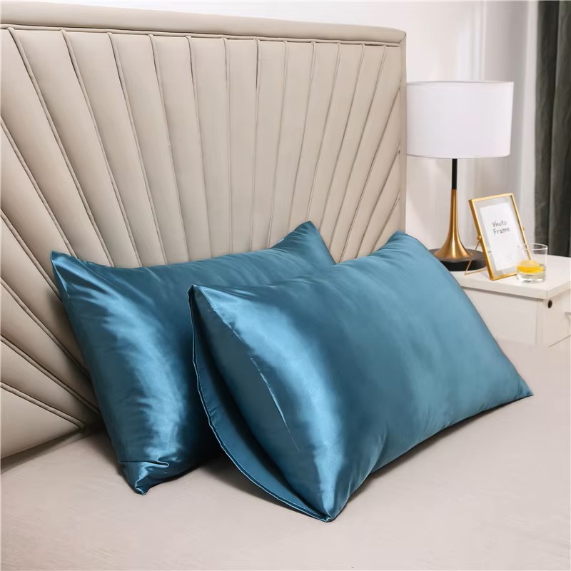 غطاء وسادة حريري، غطاء وسادة م - مراجعة Satin Silk Pillowcase Hair Skin وسعره