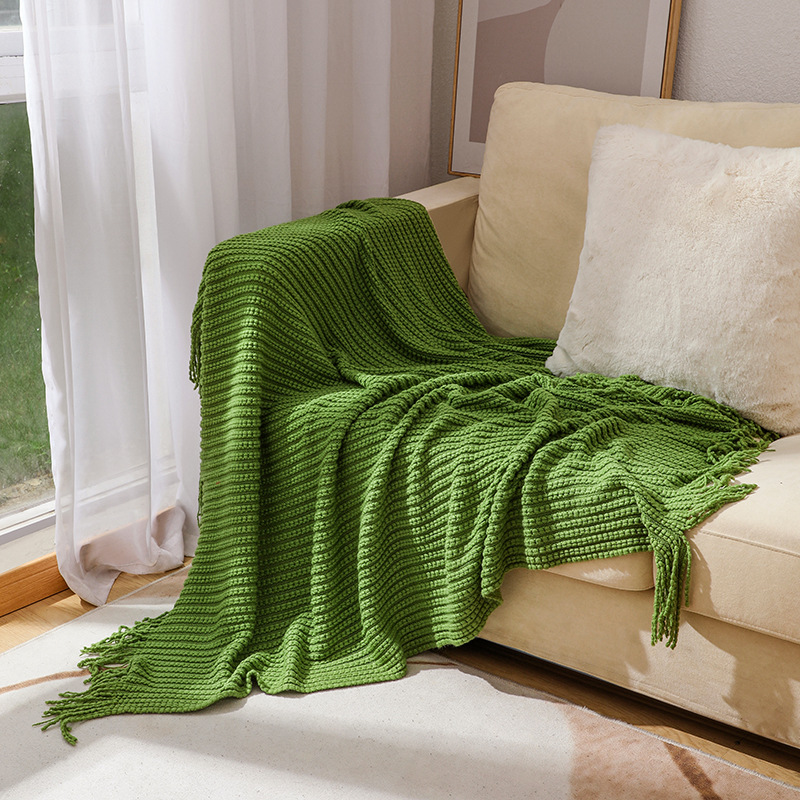 المنسوجات مدينة الشمال رمي بطا - مراجعة Boho Throw Blanket Fringe وسعره