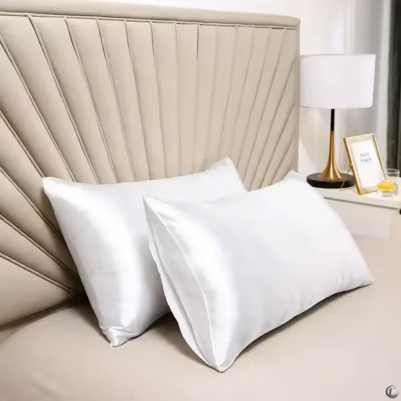 غطاء وسادة من حرير التوت الطبي - مراجعة Satin Silk Pillowcase Hair Skin وسعره