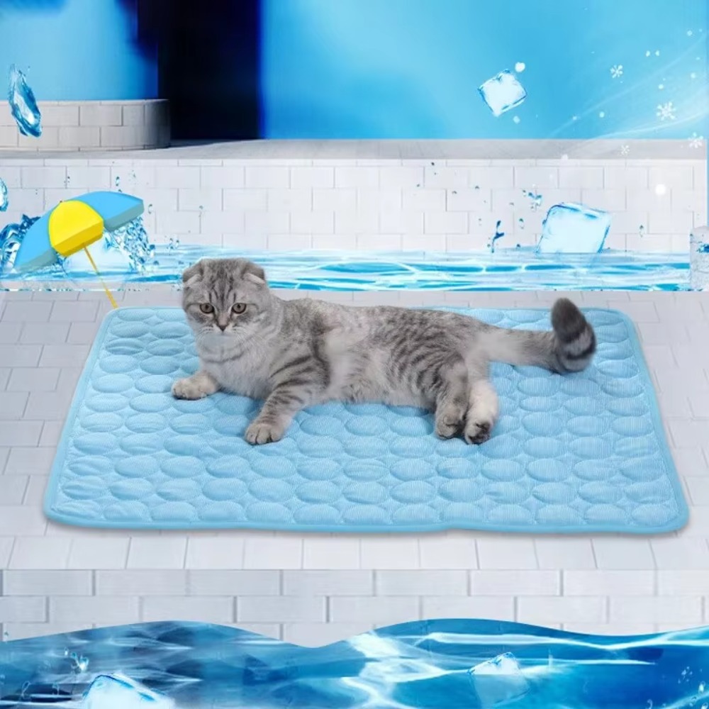 حصيرة تبريد للحيوانات الأليفة، - مراجعة Cooling Blanket Hot Sleepers وسعره