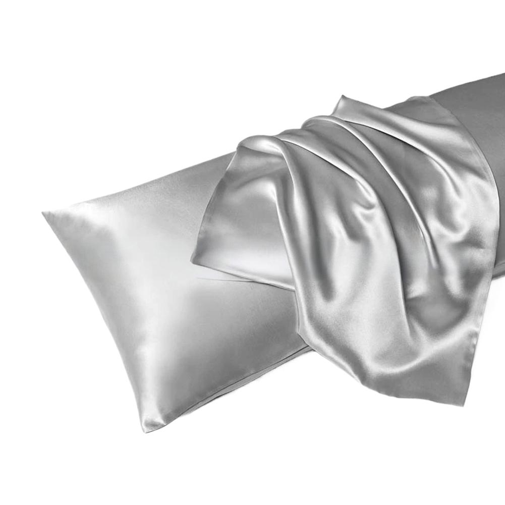 الفاخرة كيس وسادة من الساتان ل - مراجعة Satin Silk Pillowcase Hair Skin وسعره