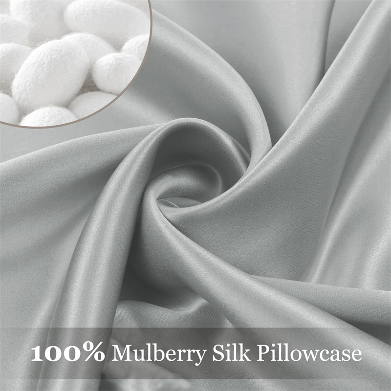 غطاء وسادة من الحرير الطبيعي 1 - مراجعة Satin Silk Pillowcase Hair Skin وسعره