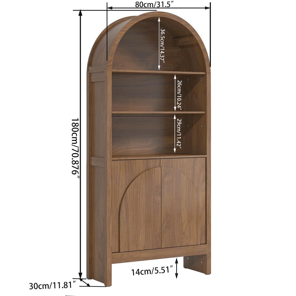 خزانة عرض مقوسة من سنتشري مع أ - مراجعة Storage & Organization وسعره