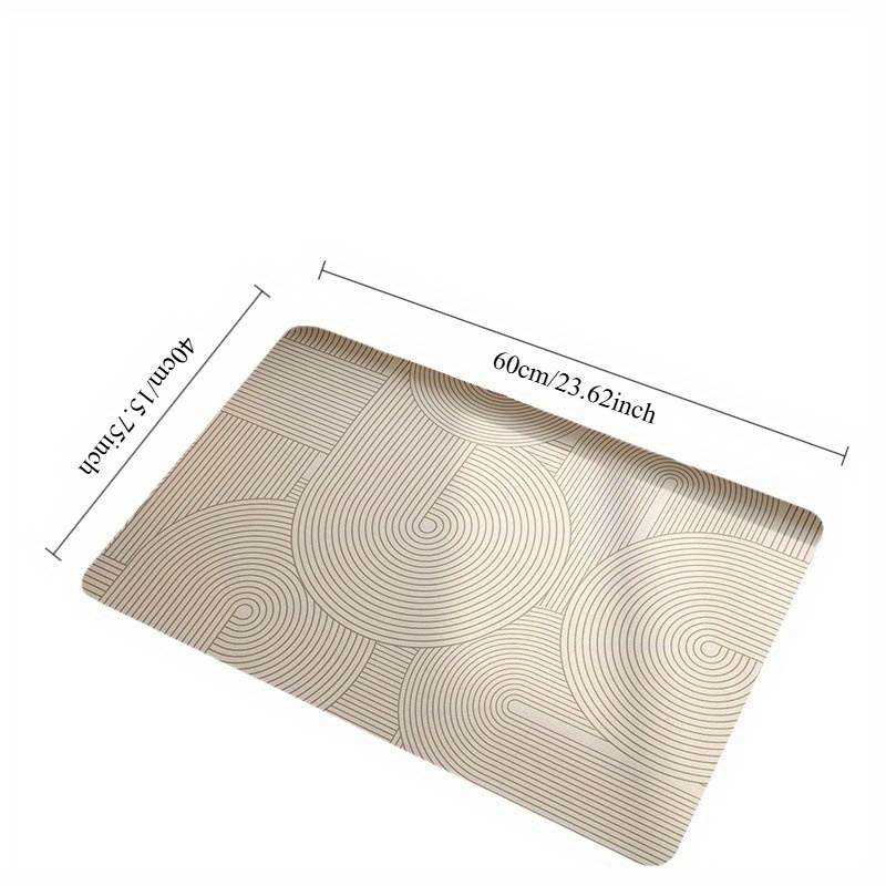 سجادة حمام من الدياتومايت سريع - مراجعة Quick Dry Diatomite Bath Mat وسعره