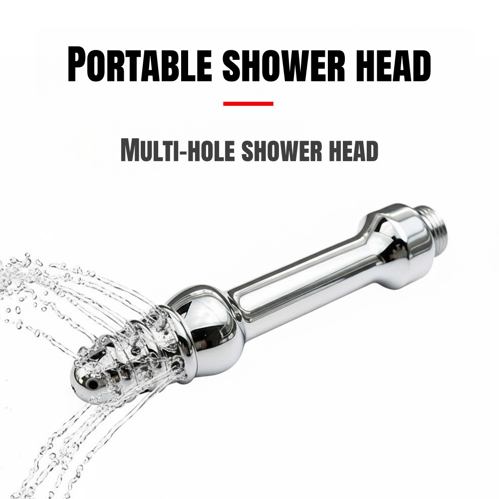 رأس دش محمول قابل للتعديل من ا - مراجعة High Pressure Shower Head Handheld وسعره