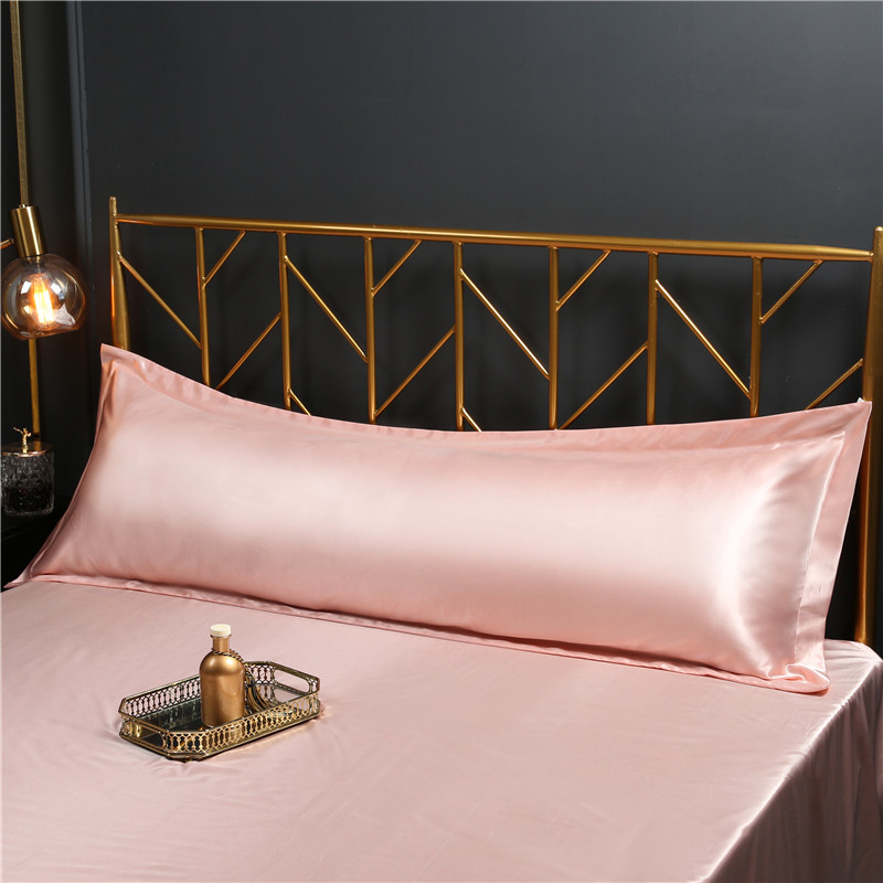 غطاء وسادة مستطيل من الساتان ا - مراجعة Satin Silk Pillowcase Hair Skin وسعره