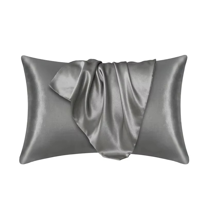 غطاء وسادة من الحرير 100%، غطا - مراجعة Satin Silk Pillowcase Hair Skin وسعره
