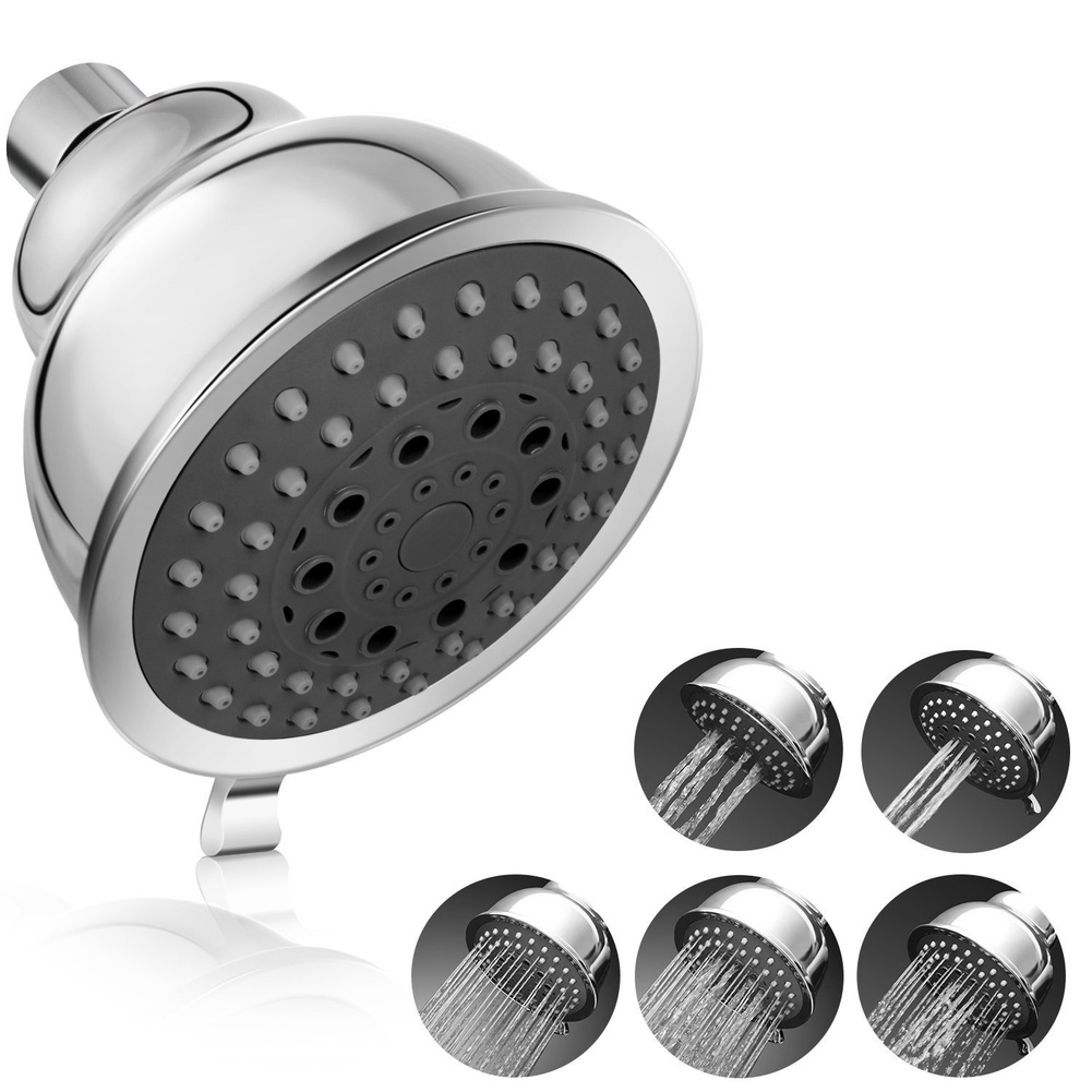 رأس دش محمول عالي الضغط قابل ل - مراجعة High Pressure Shower Head Handheld وسعره