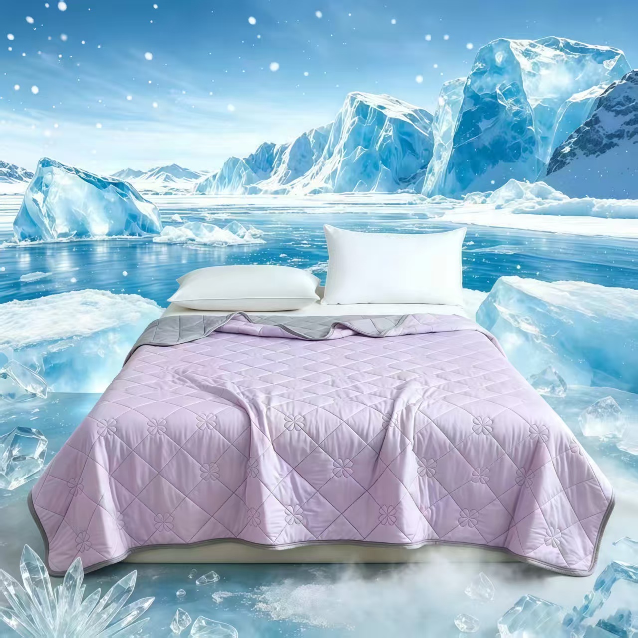 بطانية تبريد ناعمة من ROSEKIND - مراجعة Cooling Blanket Hot Sleepers وسعره