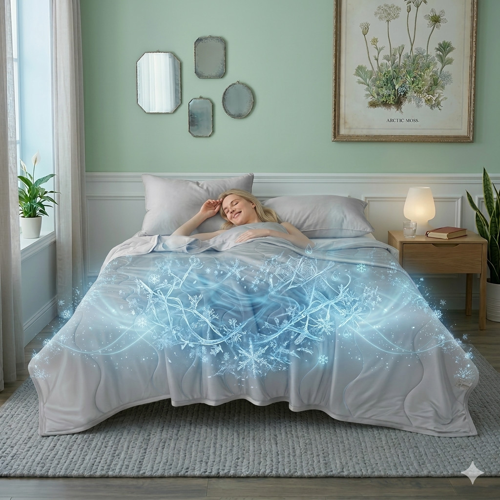 بطانية خفيفة الوزن وقابلة للتن - مراجعة Cooling Blanket Hot Sleepers وسعره