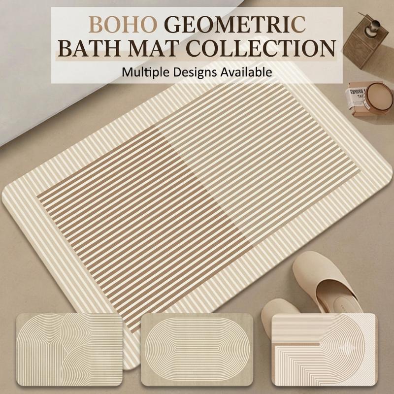 سجادة حمام من الدياتوميت سريعة - مراجعة Quick Dry Diatomite Bath Mat وسعره